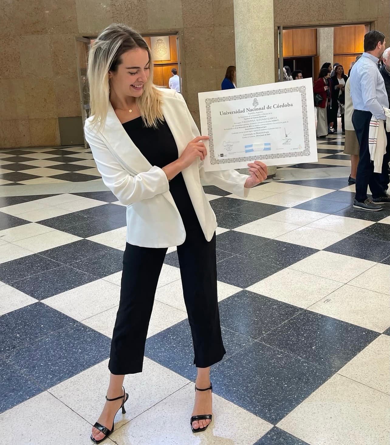 BSc in Biotechnology โ National University of Cordoba.